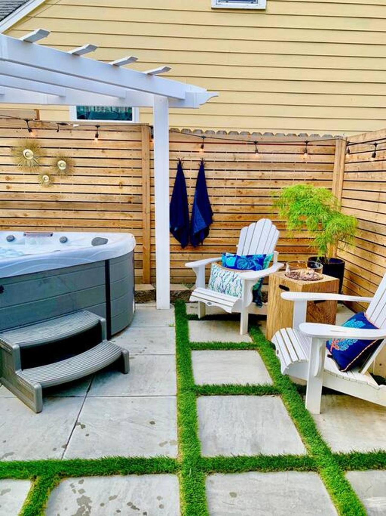 Private New Garden Apartment W Hot Tub Camas Exterior photo